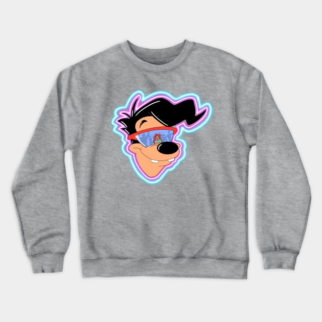 Neon Max Crewneck Sweatshirt by Leevie